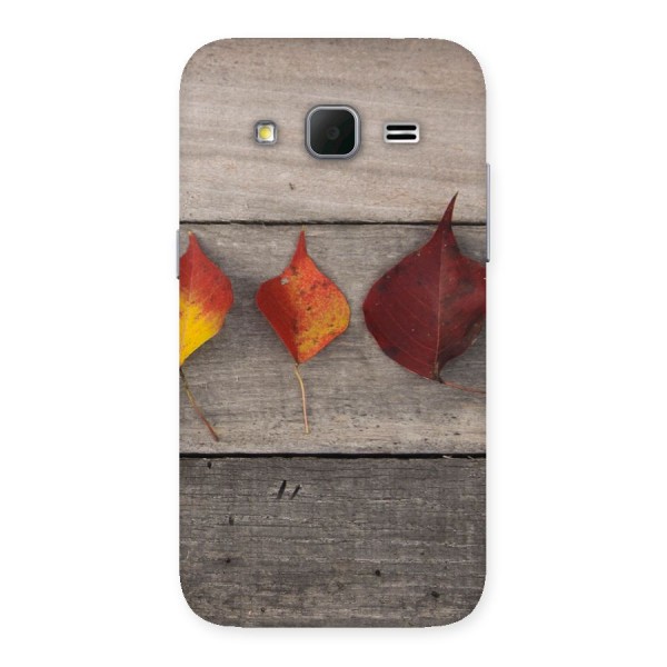 Beautiful Wood Leafs Back Case for Galaxy Core Prime