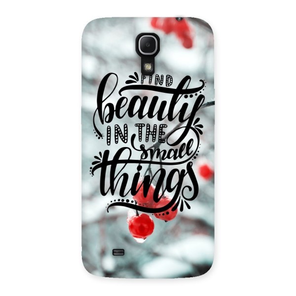 Beauty in Small Things Back Case for Galaxy Mega 6.3