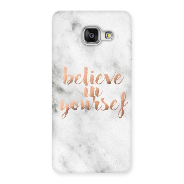 Believe in Yourself Back Case for Galaxy A3 2016