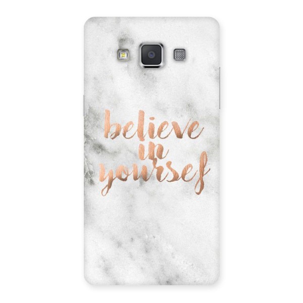 Believe in Yourself Back Case for Galaxy Grand 3