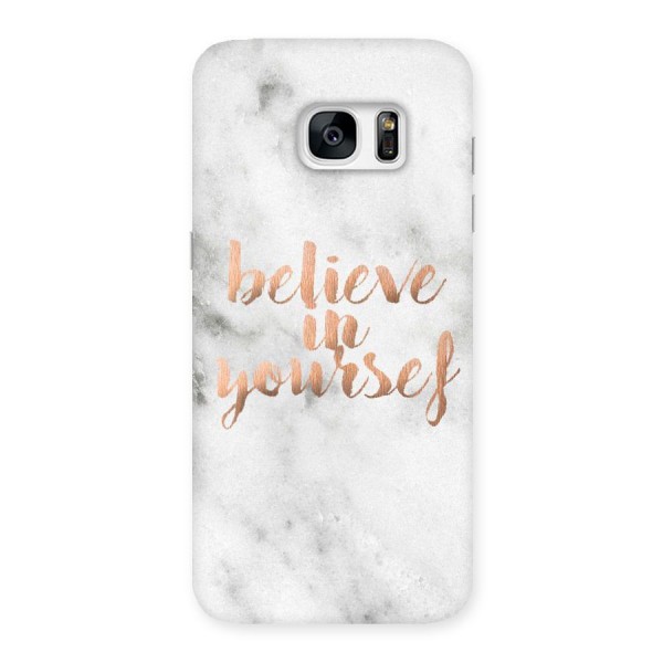 Believe in Yourself Back Case for Galaxy S7 Edge