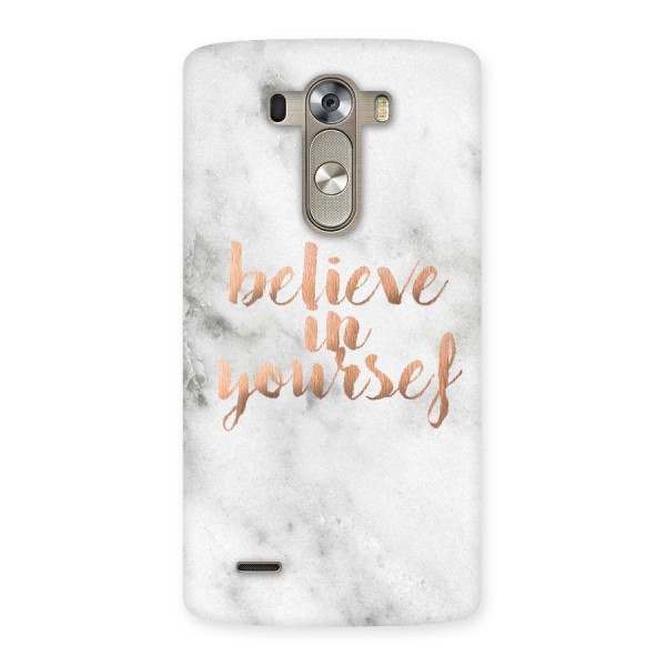 Believe in Yourself Back Case for LG G3