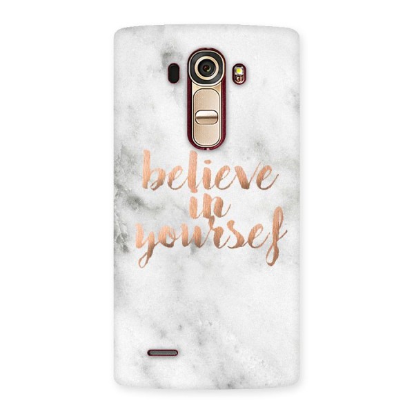 Believe in Yourself Back Case for LG G4
