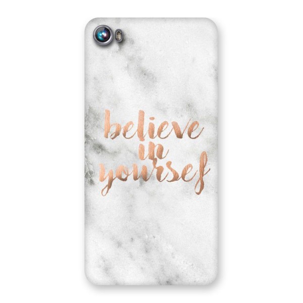 Believe in Yourself Back Case for Micromax Canvas Fire 4 A107