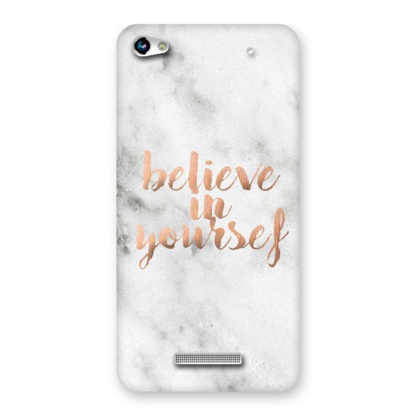Believe in Yourself Back Case for Micromax Hue 2