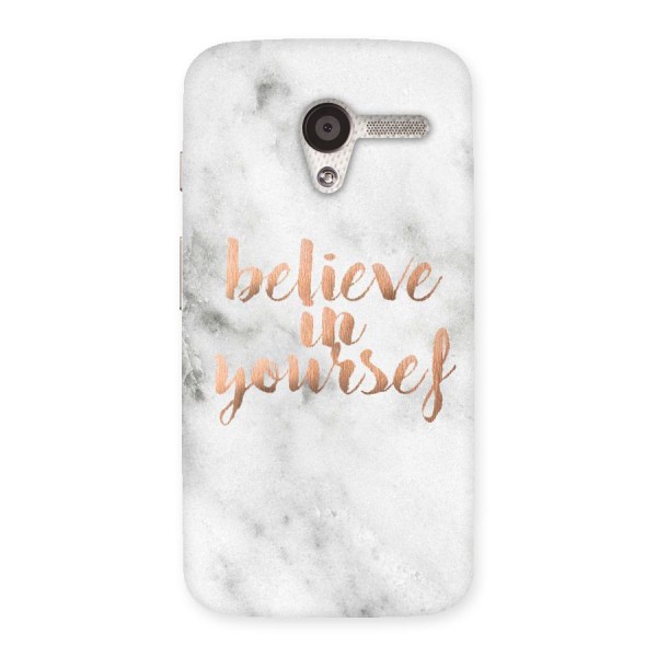 Believe in Yourself Back Case for Moto X