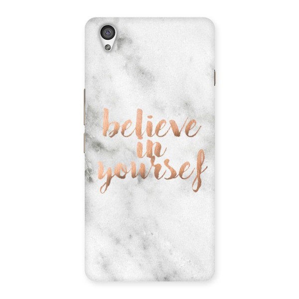 Believe in Yourself Back Case for OnePlus X