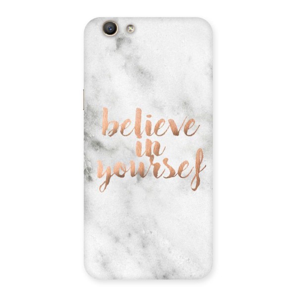 Believe in Yourself Back Case for Oppo F1s