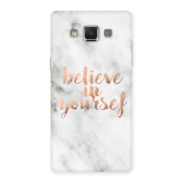 Believe in Yourself Back Case for Samsung Galaxy A5
