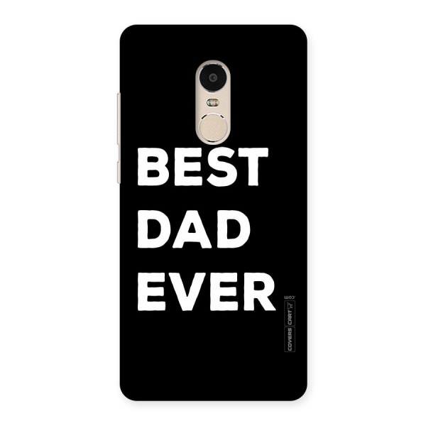 Best Dad Ever Back Case for Xiaomi Redmi Note 4
