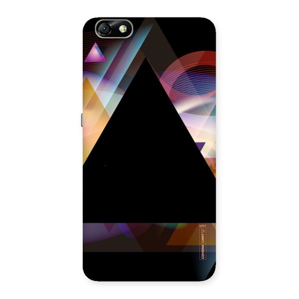 Triangle Black Abstract Back Case for Honor 4X