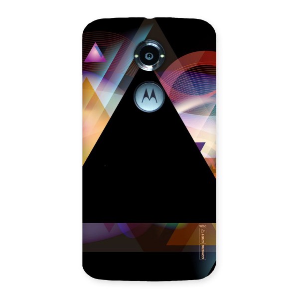 Triangle Black Abstract Back Case for Moto X 2nd Gen