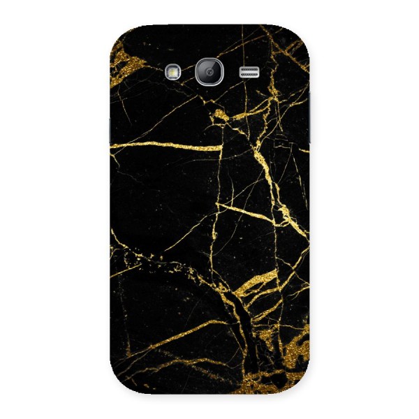 Black And Gold Design Back Case for Galaxy Grand