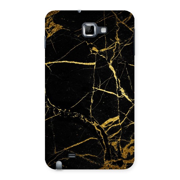 Black And Gold Design Back Case for Galaxy Note