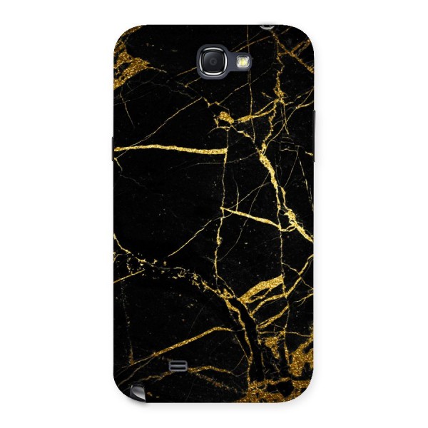 Black And Gold Design Back Case for Galaxy Note 2
