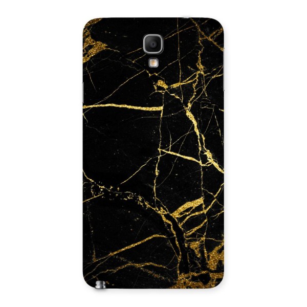 Black And Gold Design Back Case for Galaxy Note 3 Neo