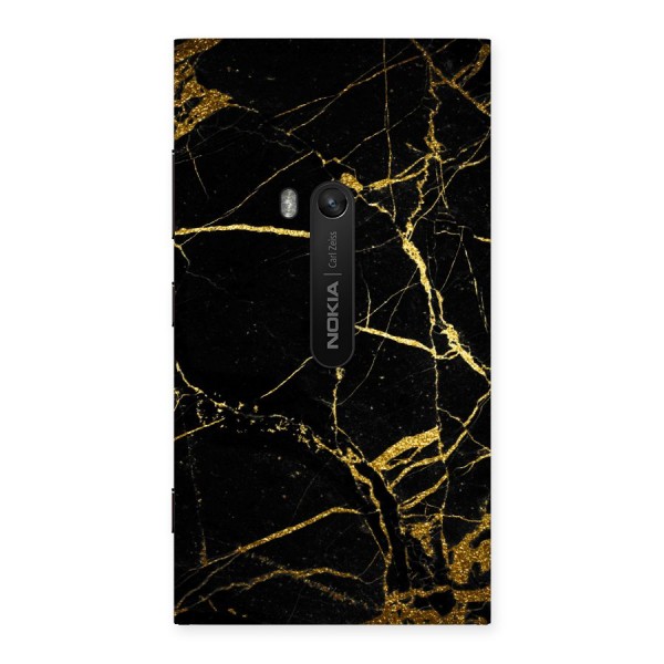 Black And Gold Design Back Case for Lumia 920