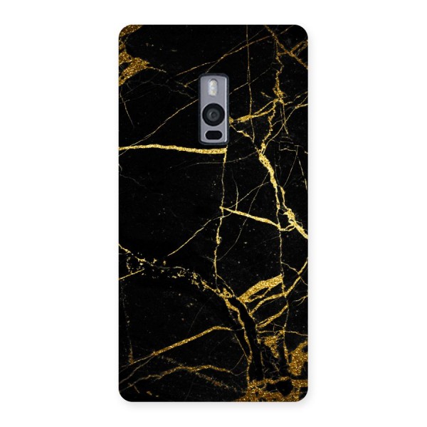 Black And Gold Design Back Case for OnePlus Two