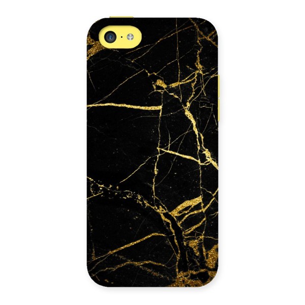 Black And Gold Design Back Case for iPhone 5C