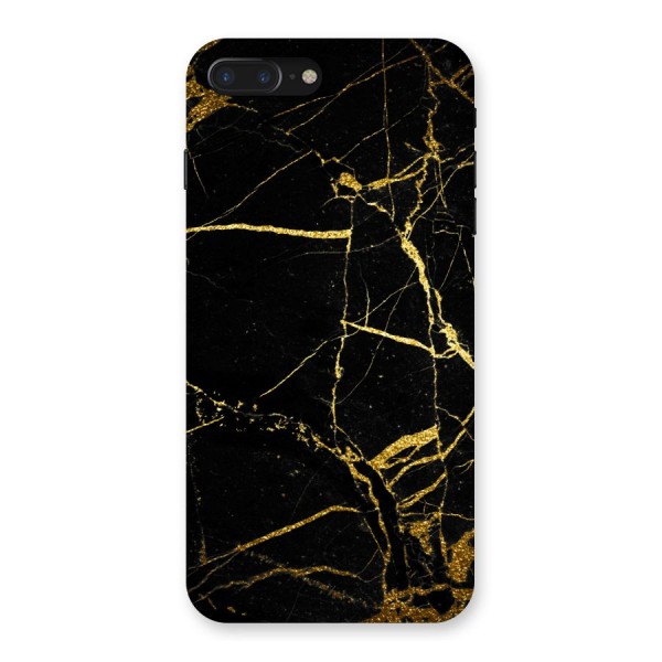 Black And Gold Design Back Case for iPhone 7 Plus