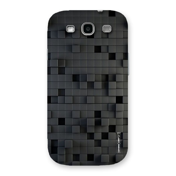 Black Bricks Back Case for Galaxy S3 Neo