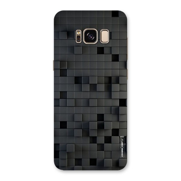 Black Bricks Back Case for Galaxy S8