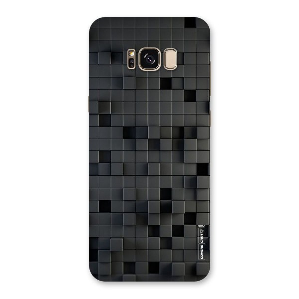 Black Bricks Back Case for Galaxy S8 Plus