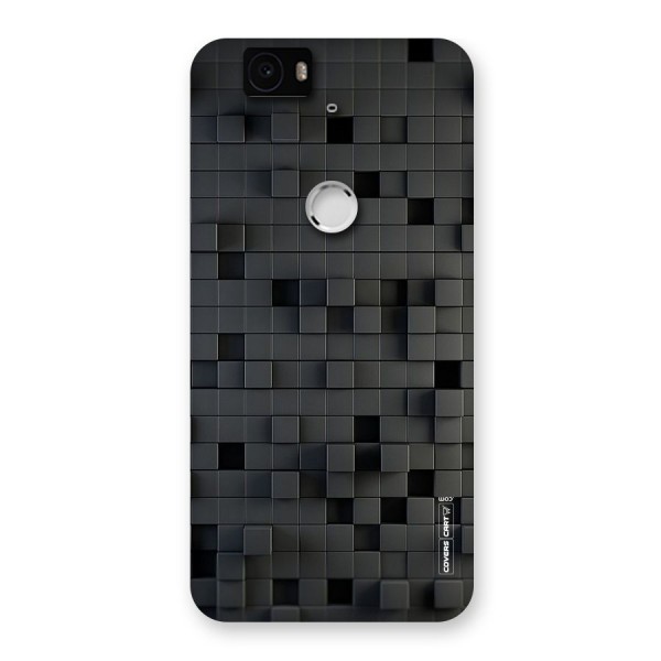 Black Bricks Back Case for Google Nexus-6P