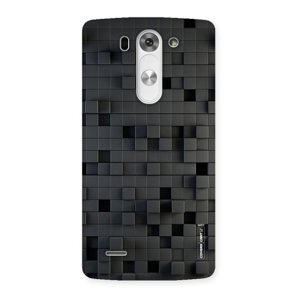 Black Bricks Back Case for LG G3 Beat