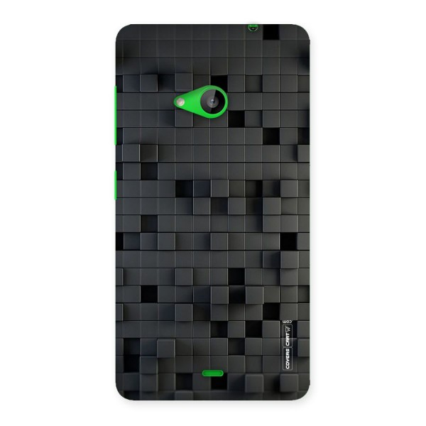 Black Bricks Back Case for Lumia 535