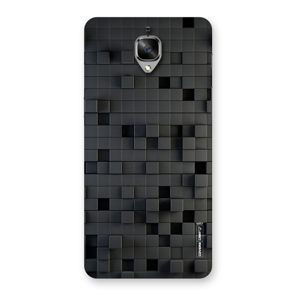 Black Bricks Back Case for OnePlus 3
