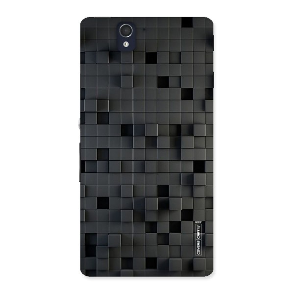 Black Bricks Back Case for Sony Xperia Z