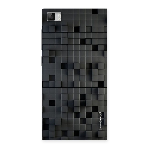 Black Bricks Back Case for Xiaomi Mi3