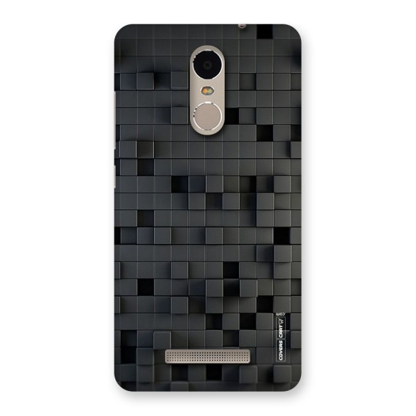Black Bricks Back Case for Xiaomi Redmi Note 3