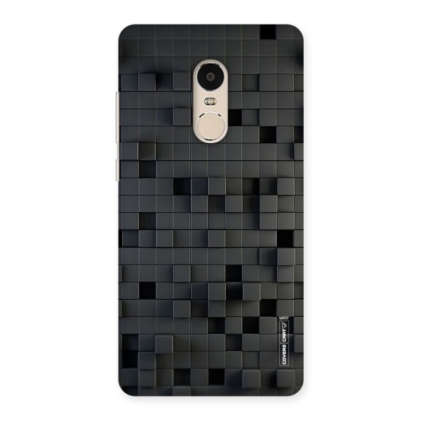 Black Bricks Back Case for Xiaomi Redmi Note 4