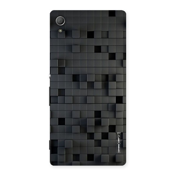 Black Bricks Back Case for Xperia Z3 Plus