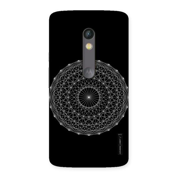 Black Clipart Back Case for Moto X Play
