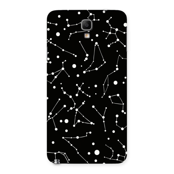 Black Constellation Pattern Back Case for Galaxy Note 3 Neo