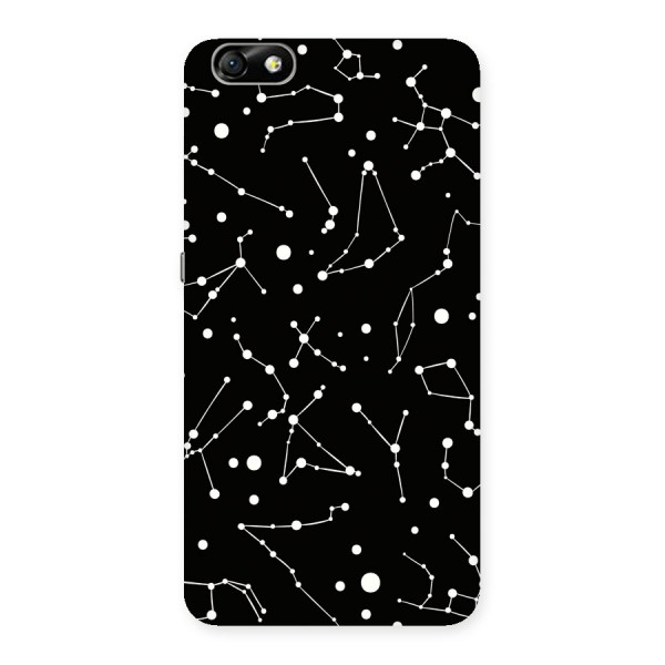 Black Constellation Pattern Back Case for Honor 4X