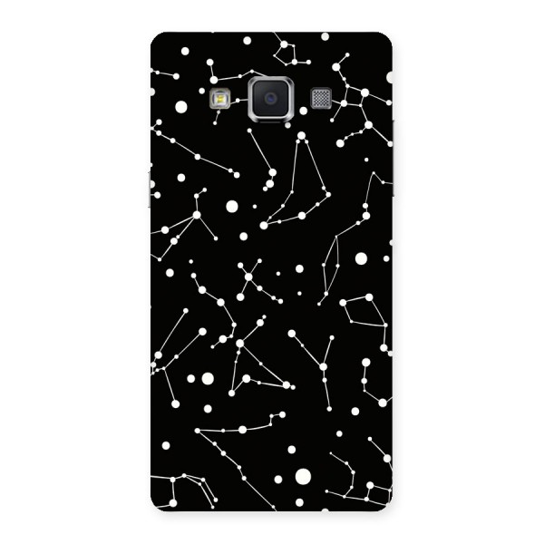 Black Constellation Pattern Back Case for Samsung Galaxy A5