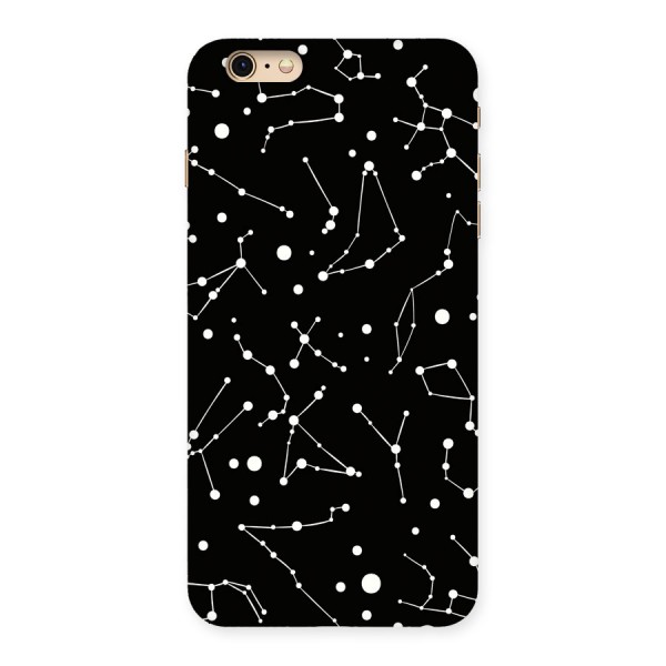 Black Constellation Pattern Back Case for iPhone 6 Plus 6S Plus
