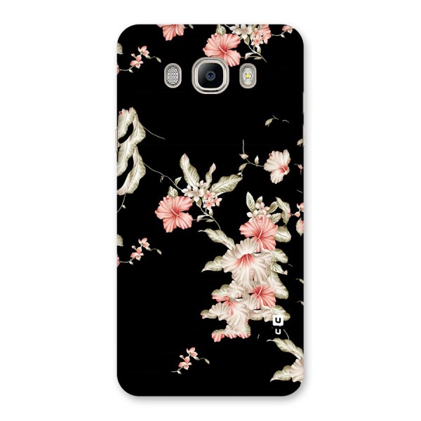 Black Floral Back Case for Galaxy On8