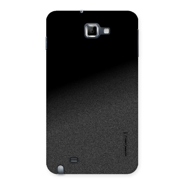Black Grey Noise Fusion Back Case for Galaxy Note