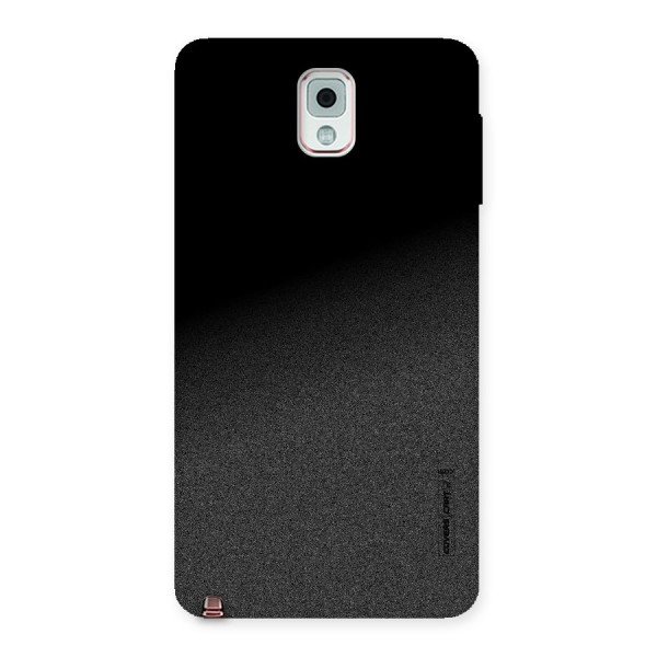 Black Grey Noise Fusion Back Case for Galaxy Note 3