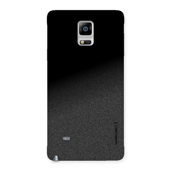 Black Grey Noise Fusion Back Case for Galaxy Note 4