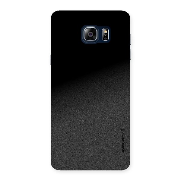 Black Grey Noise Fusion Back Case for Galaxy Note 5