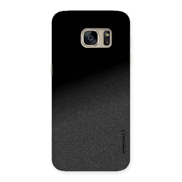 Black Grey Noise Fusion Back Case for Galaxy S7