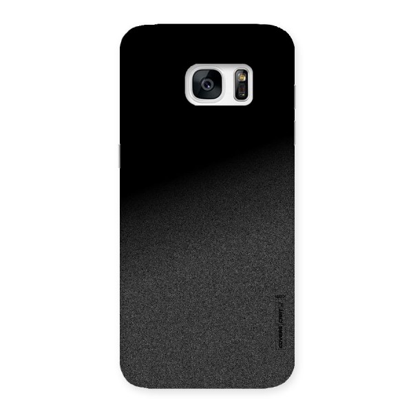 Black Grey Noise Fusion Back Case for Galaxy S7 Edge