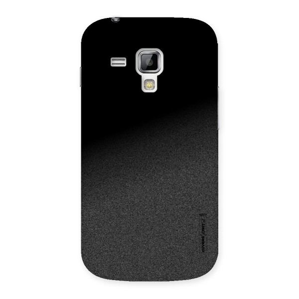 Black Grey Noise Fusion Back Case for Galaxy S Duos