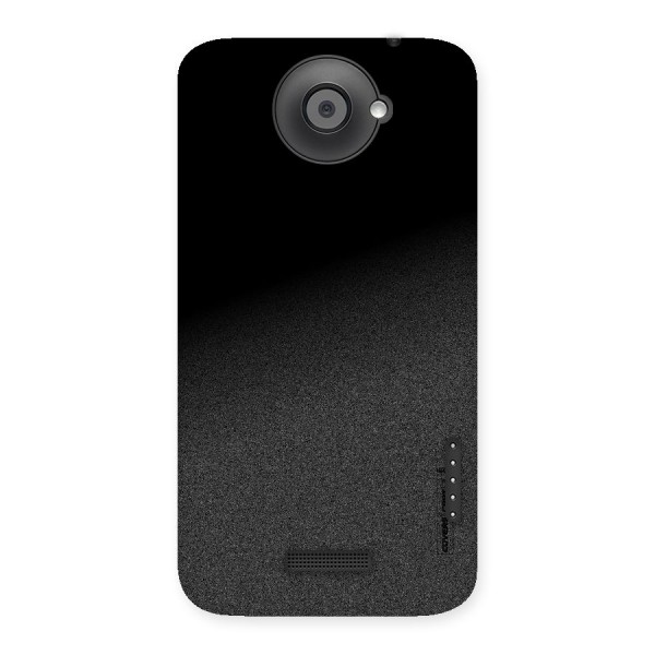 Black Grey Noise Fusion Back Case for HTC One X